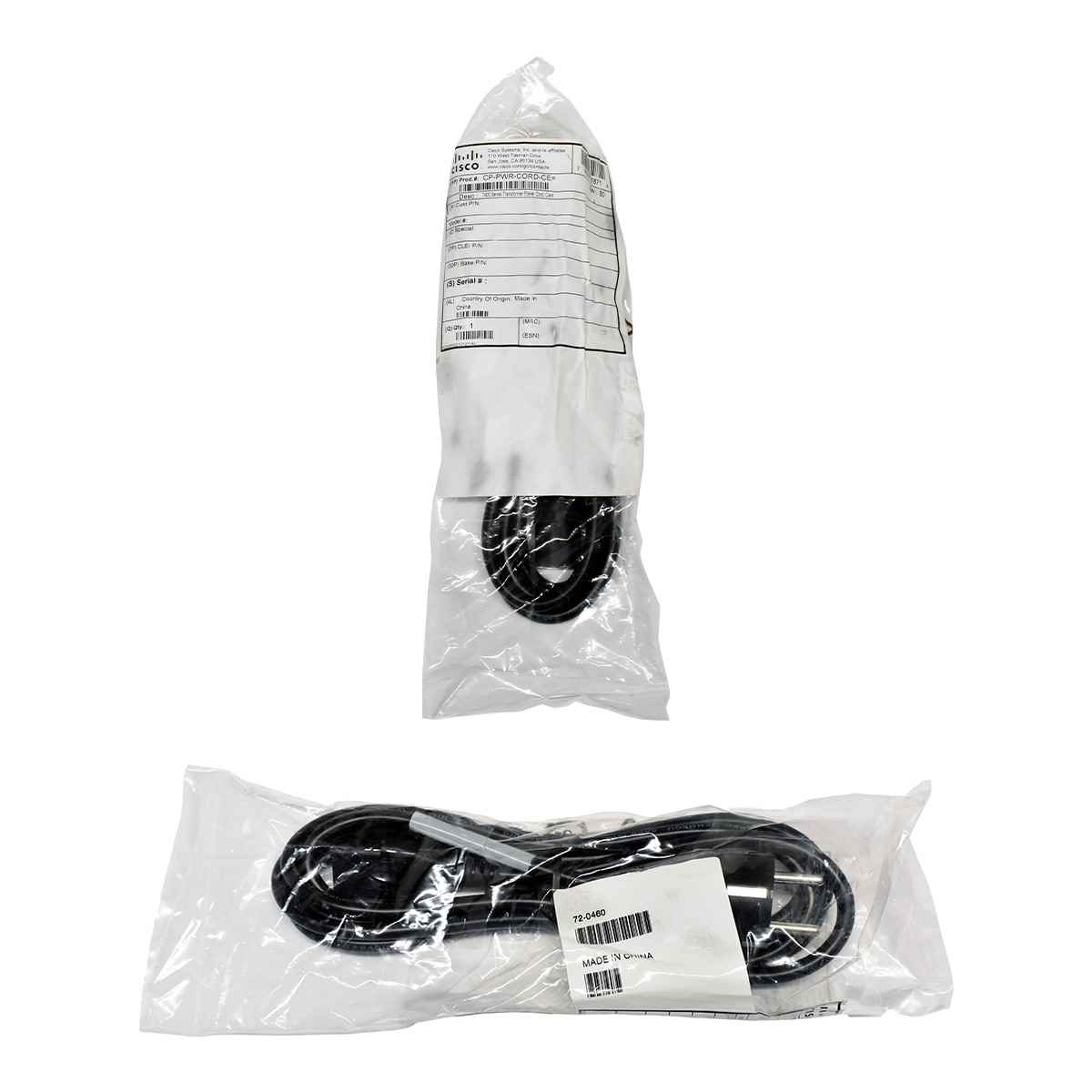 Cisco CP-PWR-CORD-CE 72-0460 2,4m Schuko - C13 Power Cord black NEW Cisco CP-PWR-CORD-CE 72-0460 2,4m Schuko - C13 Power Cord black NEW