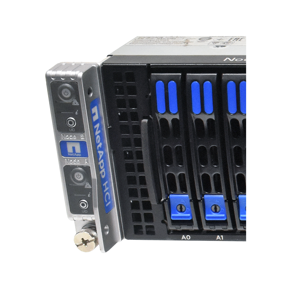 NetApp HCI Supermicro 4 Node Server NAF-1701 no Node 2x PSU 2200W CSE-217B 24x SFF Caddy NetApp HCI Supermicro 4 Node Server NAF-1701 no Node 2x PSU 2200W CSE-217B 24x SFF Caddy