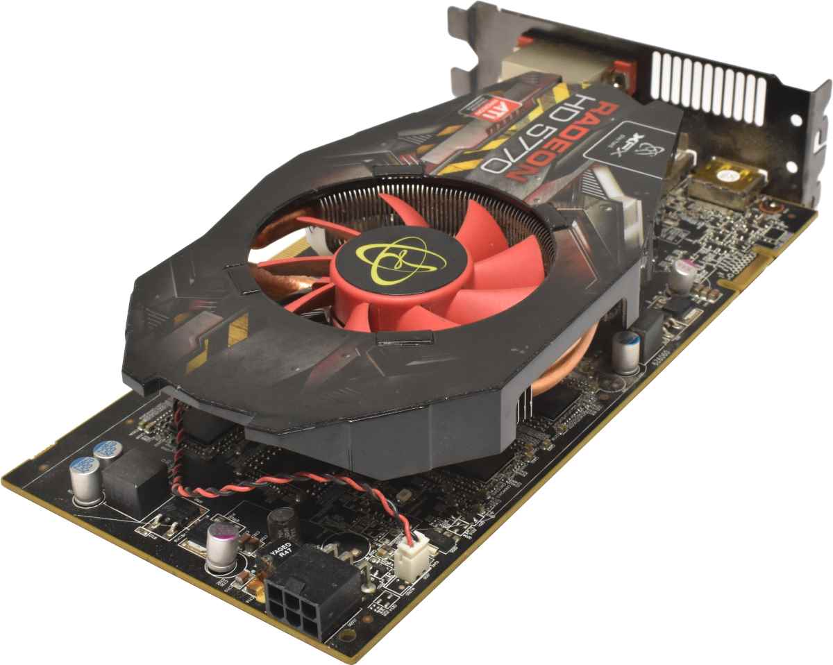 XFX HD-577X-ZN HD-577X-ZNFC AMD ATI Radeon HD 5770 Graphics Card Juniper 1GB GDDR5 PCIe 2.0 x16 HDMI DP 2x DVI FP XFX HD-577X-ZN HD-577X-ZNFC AMD ATI Radeon HD 5770 Graphics Card Juniper 1GB GDDR5 PCIe 2.0 x16 HDMI DP 2x DVI FP
