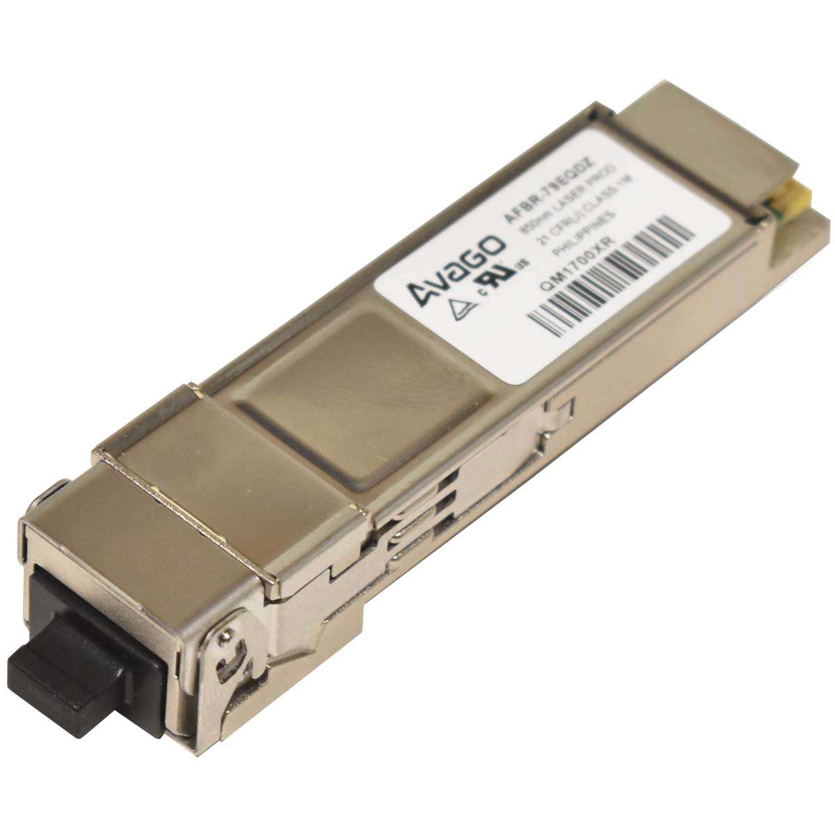 AVAGO-AFBR-79EQDZ-40Gb-QSFP-MPO-MTP-850-nm-MMF-150-002.jpg 10x AVAGO AFBR-79EQDZ 40Gb QSFP+ MPO MTP 850 nm MMF 150m Transceiver NEW NEU