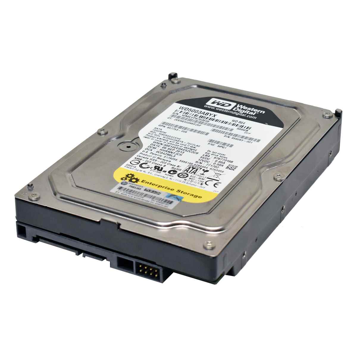 Western Digital 3.5" 500GB 7.2K SATA HDD / Festplatte WD5003ABYX-01WERA0 Western Digital 3.5" 500GB 7.2K SATA HDD / Festplatte WD5003ABYX-01WERA0