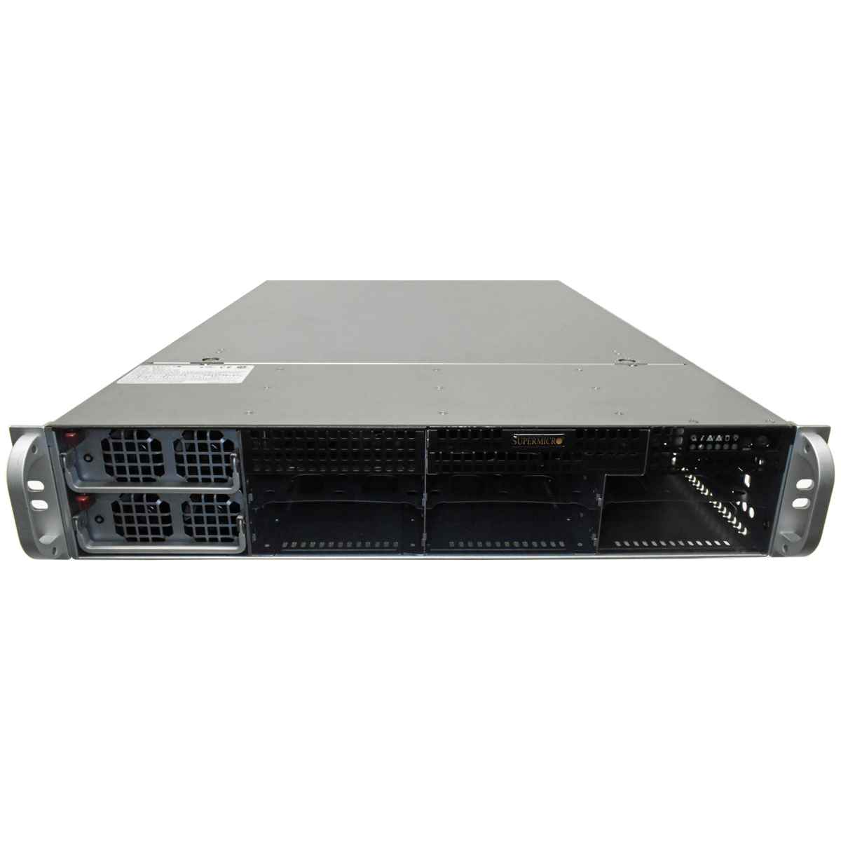 Supermicro CSE-828 2U Rack Server Mainboard X9QR7-TF+ Rev.1,02 4x E5-4650 8C 0 GB RAM 6x 3.5 Bay SAS828TQ Supermicro CSE-828 2U Rack Server Mainboard X9QR7-TF+ Rev.1,02 4x E5-4650 8C 0 GB RAM 6x 3.5 Bay SAS828TQ