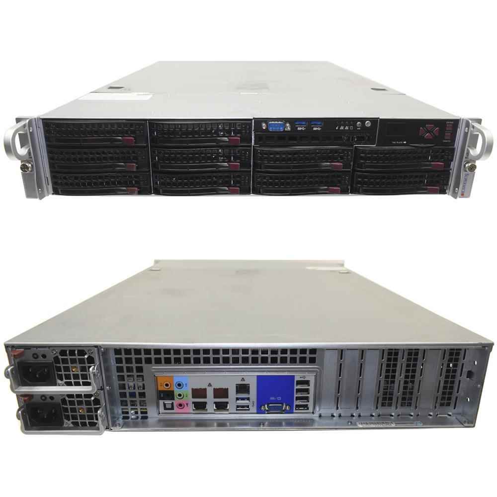 Supermicro CSE-829 2U Server X9DRW-3TF+ (Rev 1,21) 2x E5-2650 V2 CPU 32GB RAM SAS829BTQ