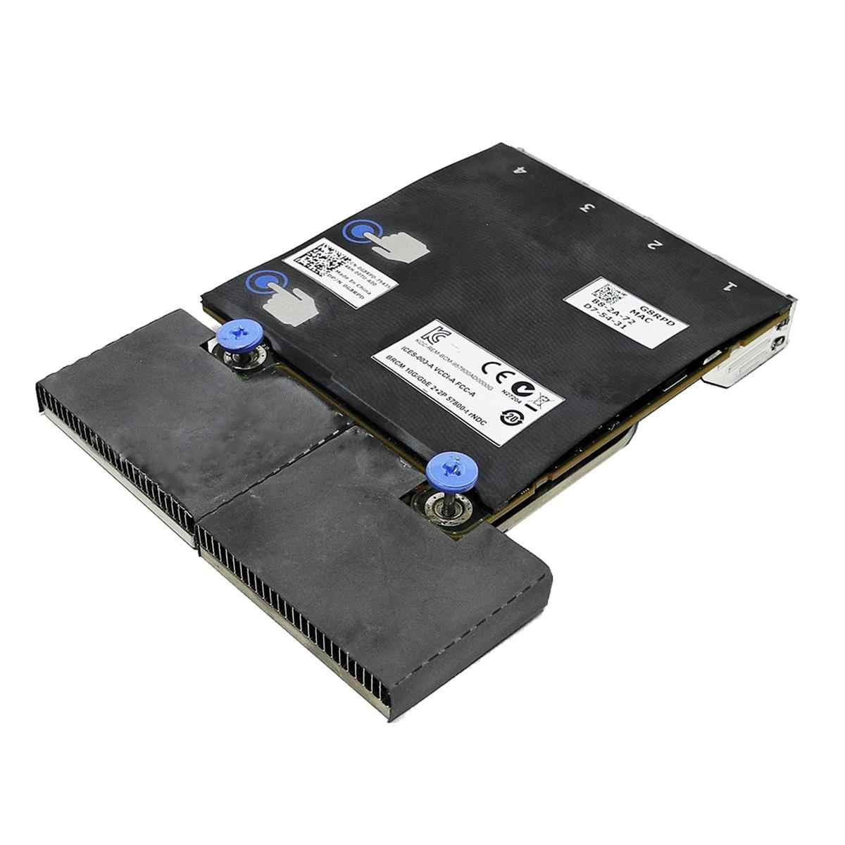 DELL BroadCom 57800-t rNDC 10G/GbE 2+2P Network Daughter Card 0G8RPD 0Y36FR R720 R920 DELL BroadCom 57800-t rNDC 10G/GbE 2+2P Network Daughter Card 0G8RPD 0Y36FR R720 R920