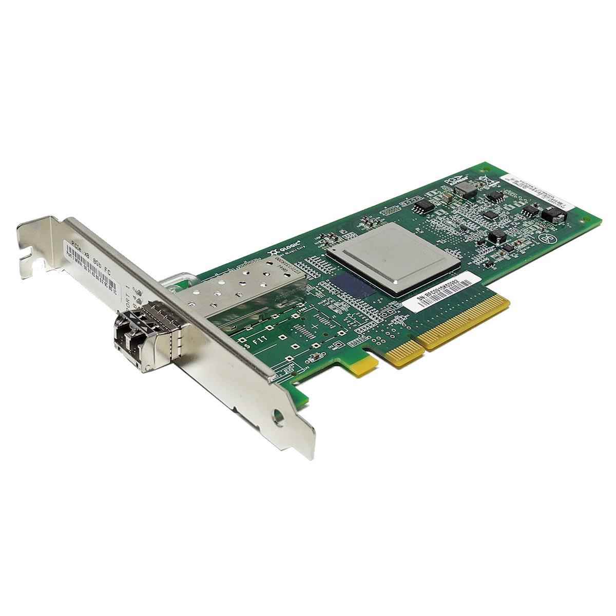 QLogic QLE2560-HP FC Single-Port 8Gb PCIe x8 Network Adapter 489190-001 FP IBM QLogic QLE2560-IBMX FC Single-Port 8Gb PCIe x8 Network Adapter 42D0503 FP