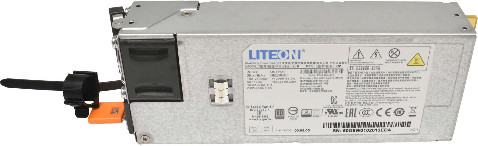 Liteon-Power-Supply-Netzeil-800W-PS-2801-9LR-004.jpg Liteon Power Supply / Netzeil 800W PS-2801-9LR