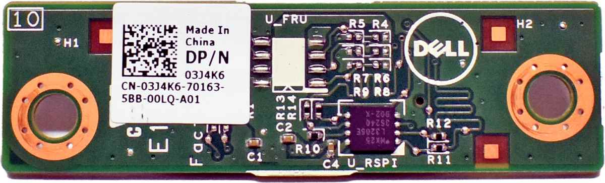 Dell PowerEdge rSPI restore Serial Perpheral Interface Card for FC630 03J4K6 R22TB1