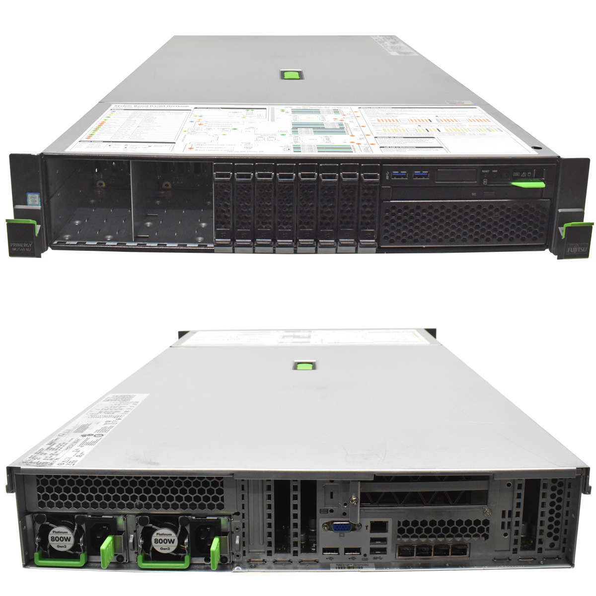 Fujitsu-Primergy-RX2540-M2-Server-2x-E5-2630-V4-3-001.jpg Fujitsu Primergy RX2540 M2 Server 2x E5-2630 V4 3.10GHz 32 GB PC4 8x SFF 2,5 EP400i
