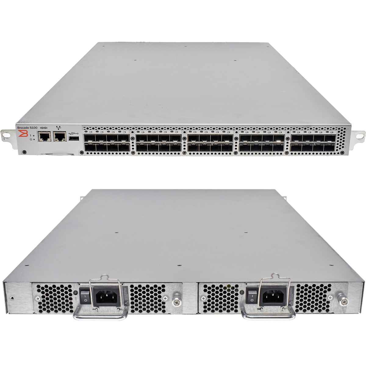Brocade 5100 NA-5120-0008 80-1001589 FC Switch 24 akt. Ports Brocade 5100 NA-5120-0008 80-1001589 FC Switch 24 akt. Ports