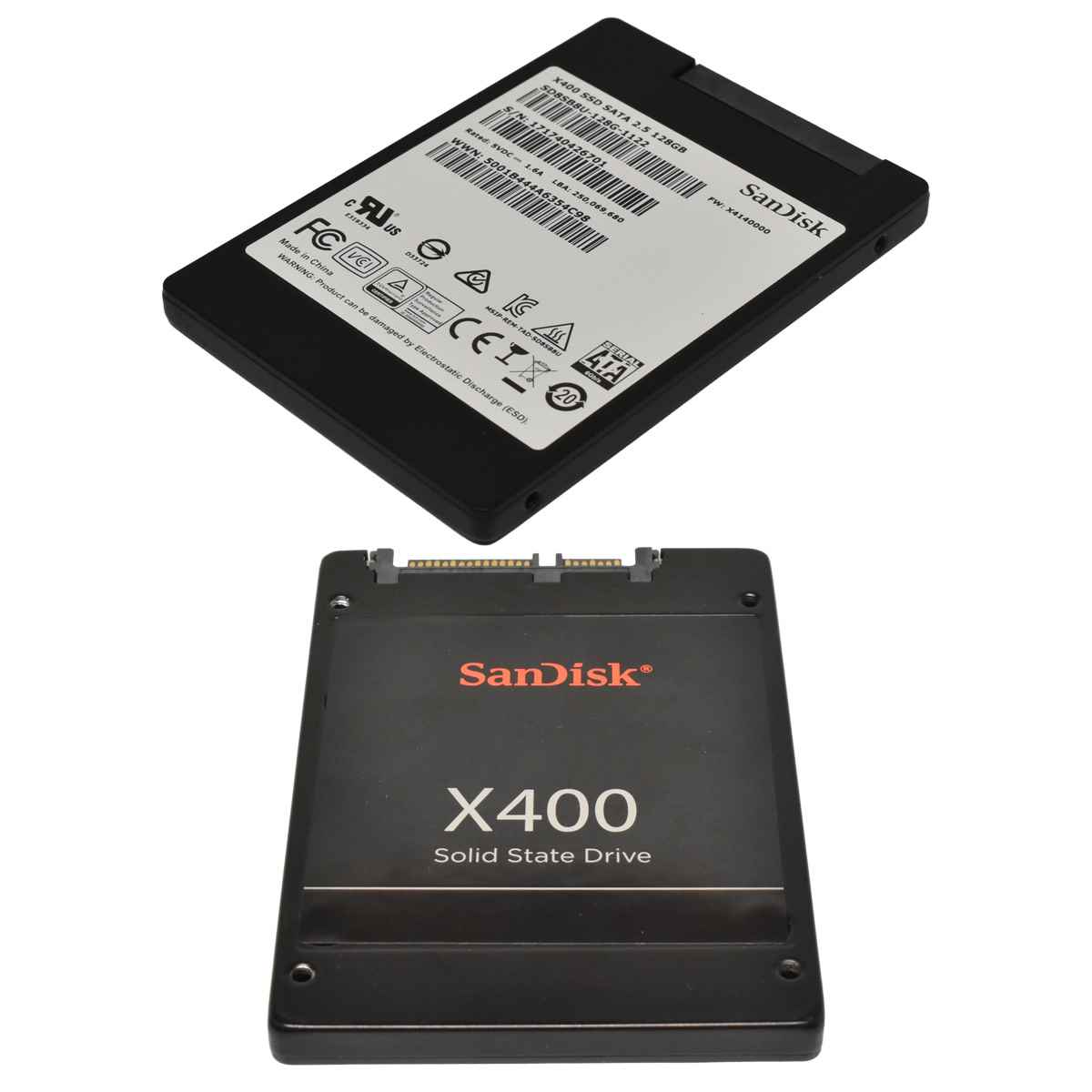 SanDisk 128GB X4002 SSD 2.5 Zoll SATA III 6G Solid State Drive SD8SB8U-128G-1122