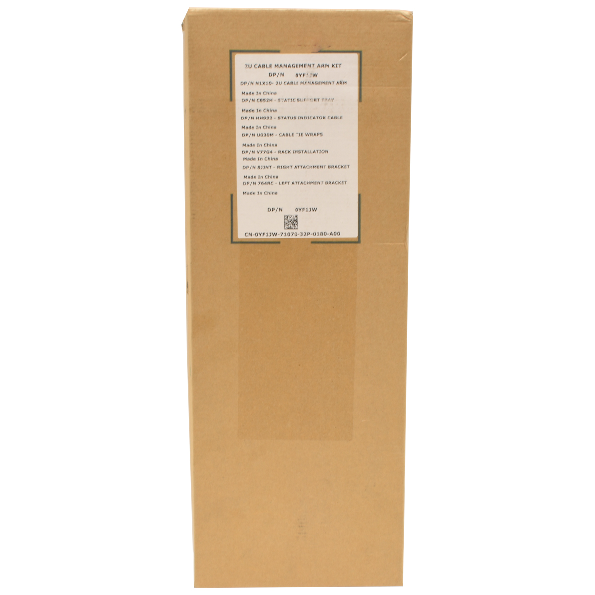 DELL Kabelmanagement 1U (1HE) Cable Management Arm Kit 02J1CF PowerEdge R320, R420, R630, R620 DELL 02J1CF Kabelmanagement 1U (1HE) Cable Management Arm Kit PowerEdge R320, R420, R630, R620