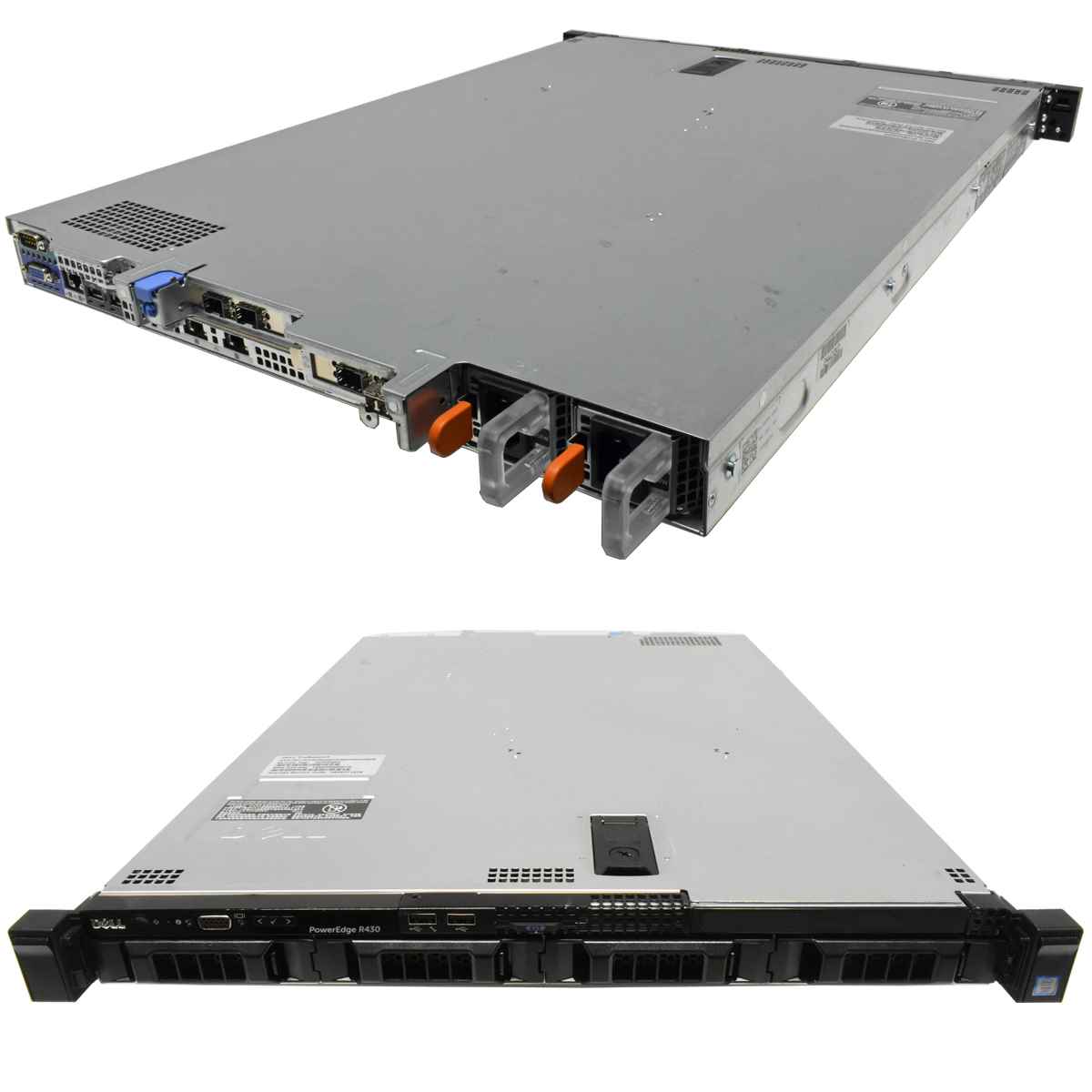 Dell PowerEdge R430 Server ohne CPU RAM DDR4 RAM 1x Kühler 4x LFF 3.5" PERC H730 Dell PowerEdge R430 Server E5-2630 V3 2,4GHz 32GB DDR4 RAM 4x LFF 3.5" PERC H330 mini