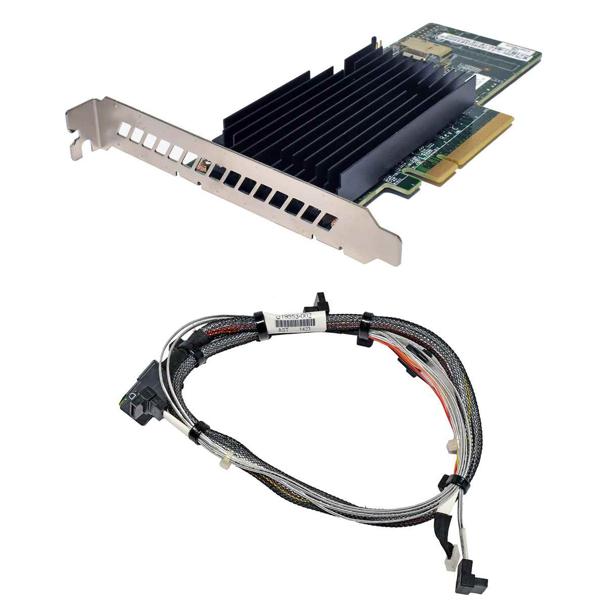Intel G36694-311 G35841-003 G35839-003 Single-Port SAS 6G PCIe x8 RAID Controller FP + Cable Intel G36694-311 G35841-003 G35839-003 Single-Port SAS 6G PCIe x8 RAID Controller FP + Cable