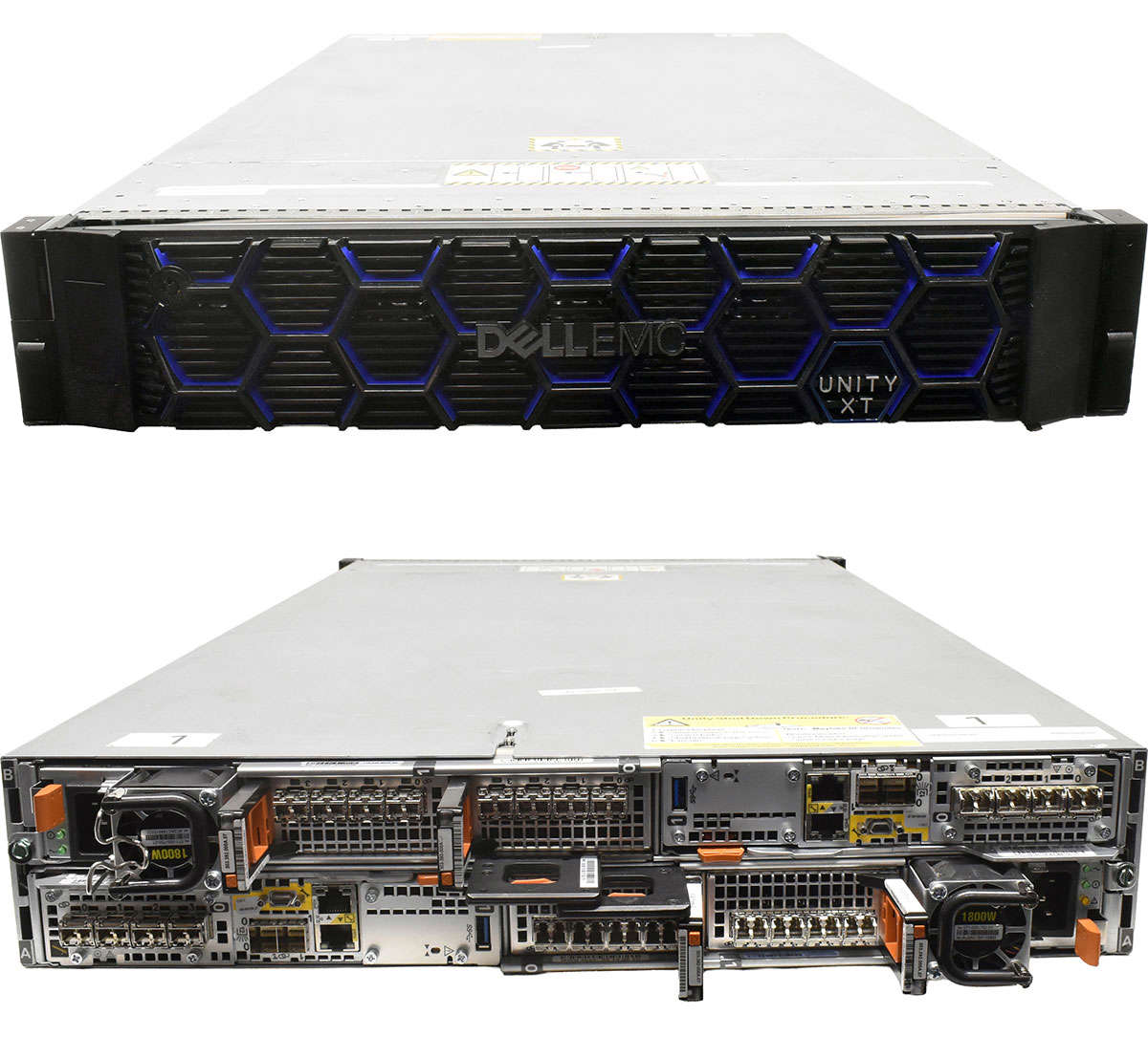 Dell EMC Unity XT 680 Disk Processor Enclosure WRNDPE1 4x Silver 4116 384GB PC4 2x960SSD 2x240GB 25x 2.5