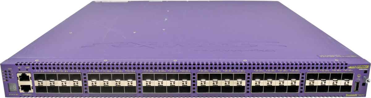 Extreme Summit X670-48x-FB 17103 48-Port SFP+ 10GE Switch Extreme Summit X670-48x-FB 17103 48-Port SFP+ 10GE Switch
