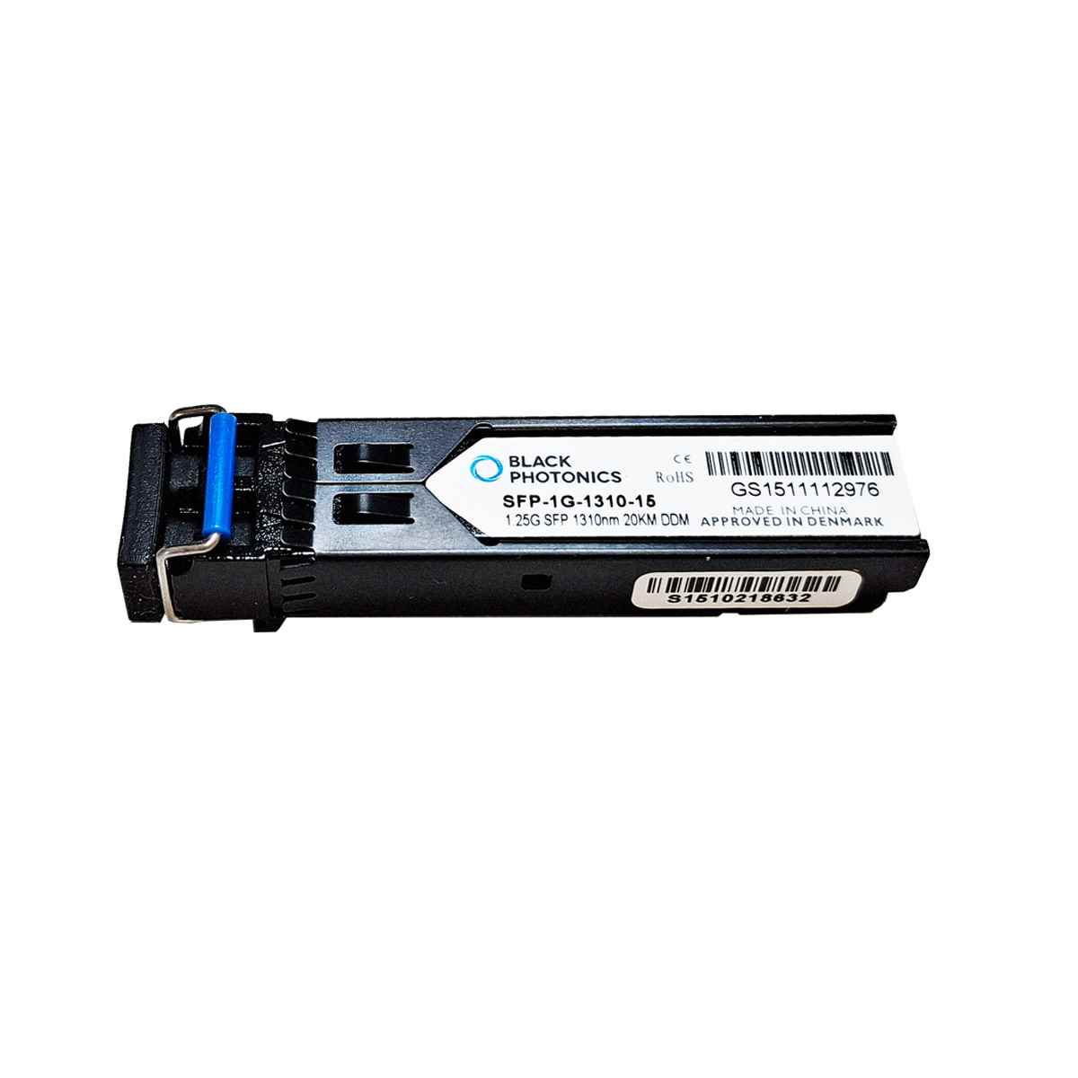 Black Photonics SFP-1G-1310-15 1.25G 1310nm 20km SMF DDM FC Transceiver Module Black Photonics SFP-1G-1310-15 1.25G 1310nm 20km SMF DDM FC Transceiver Module