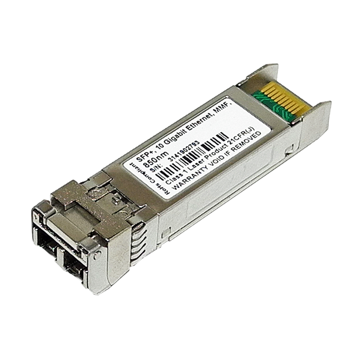 Cisco kompatibel SFP+ 10G MMF SR 850nm 10GbE Transceiver 3141902 Cisco kompatibel SFP+ 10G MMF SR 850nm 10GbE Transceiver 3141902