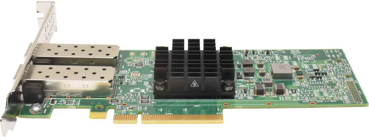 Broadcom BCM957414A4142CC Dual-Port SFP28 25G Netzwerkkarte PCle x8 FP Broadcom BCM957414A4142CC Dual-Port SFP28 25G Netzwerkkarte PCle x8 FP