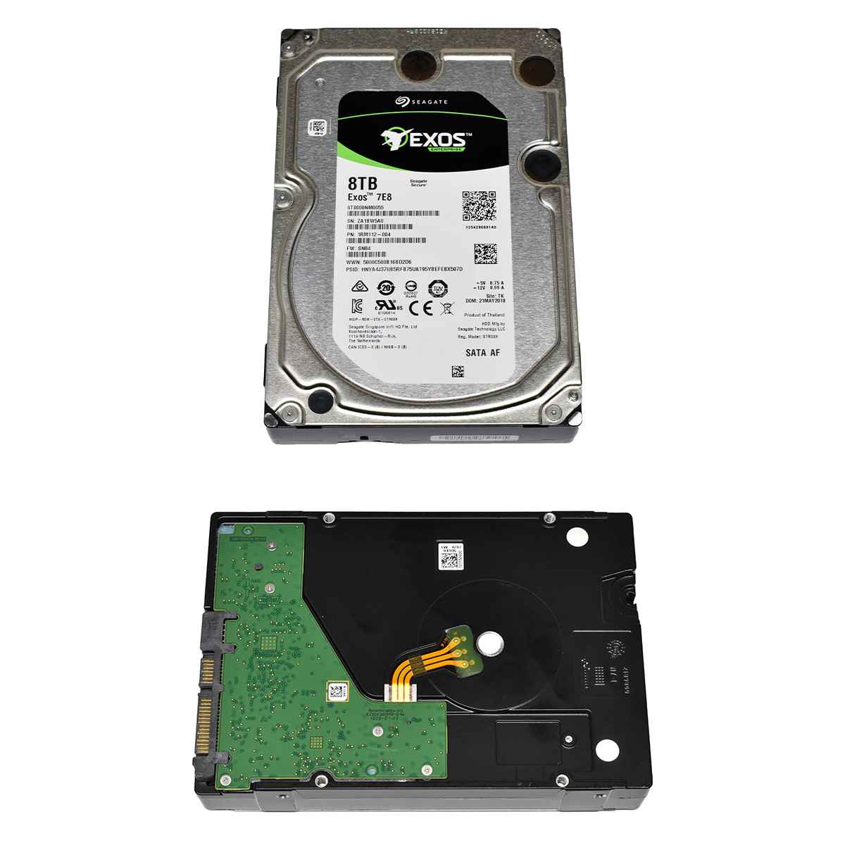 Seagate Exos 7E8 8TB 1RM112-004 ST8000NM0055 3.5" 7.2K 6G SATA HDD Seagate Exos 7E8 8TB 1RM112-004 ST8000NM0055 3.5" 7.2K 6G SATA HDD