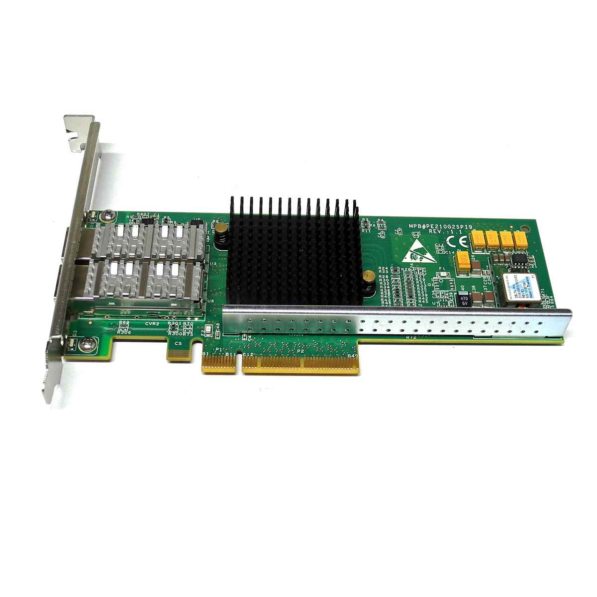 Silicom PE210G2SPI9-SR Dual-Port Fibre Channel 10Gb PCIe x8 Network Adapter FP Silicom PE210G2SPI9-SR Dual-Port Fibre Channel 10Gb PCIe x8 Network Adapter FP