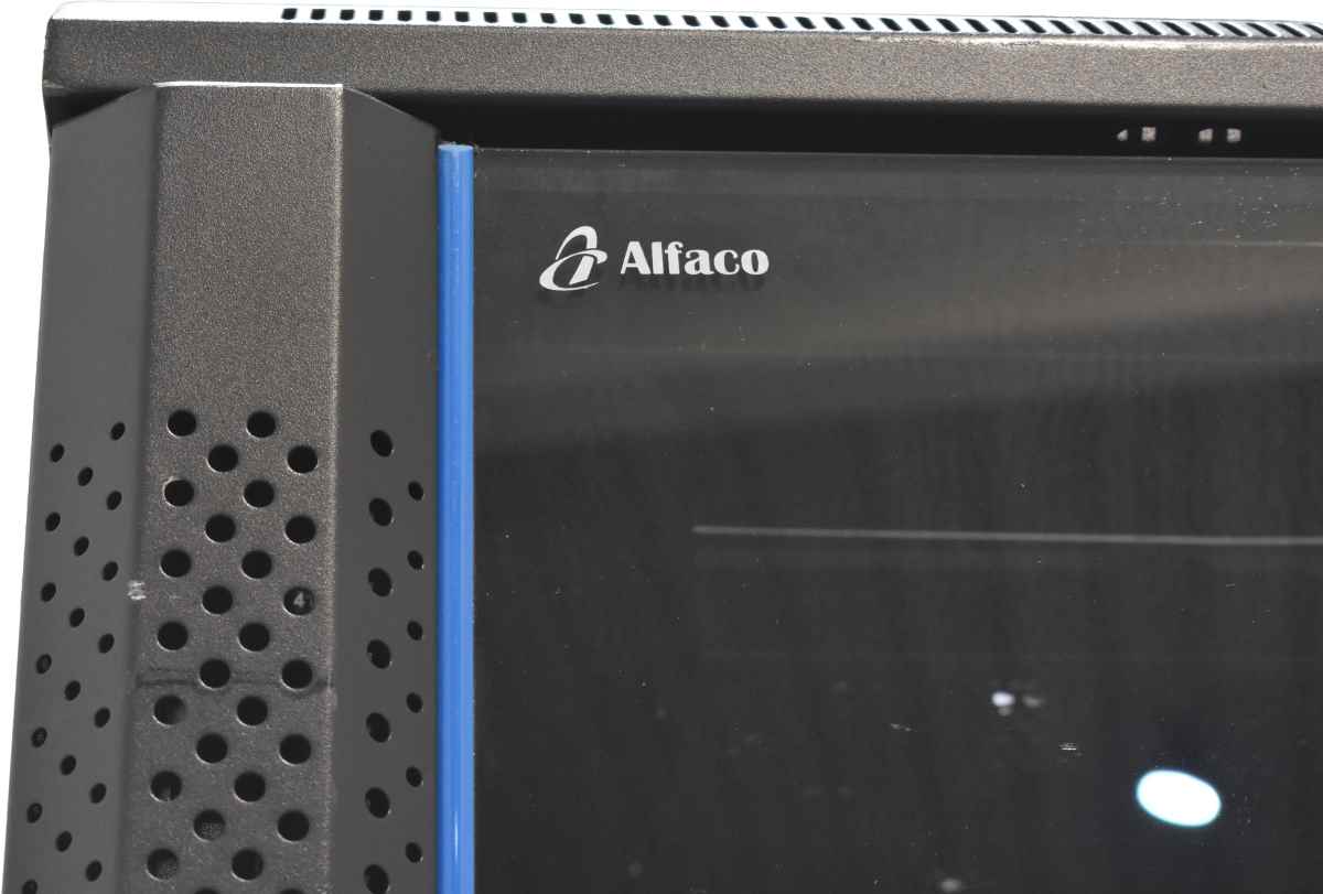 Alfaco 42U Server Rack B60cm x H205cm T82cm + FAN Unit 2x Power Strip