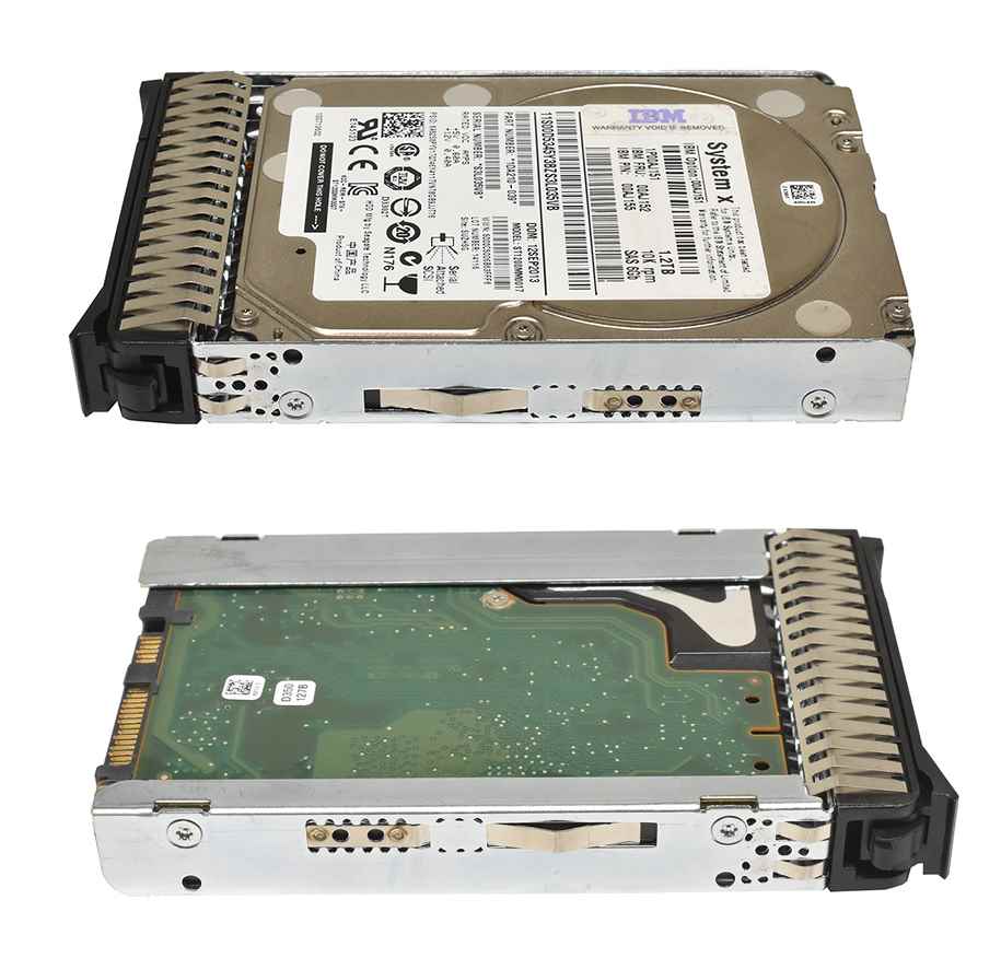 IBM Seagate 1.2TB 2.5" 10K 6G SAS HDD Festplatte ST1200MM0017 00AJ155 Server Storage