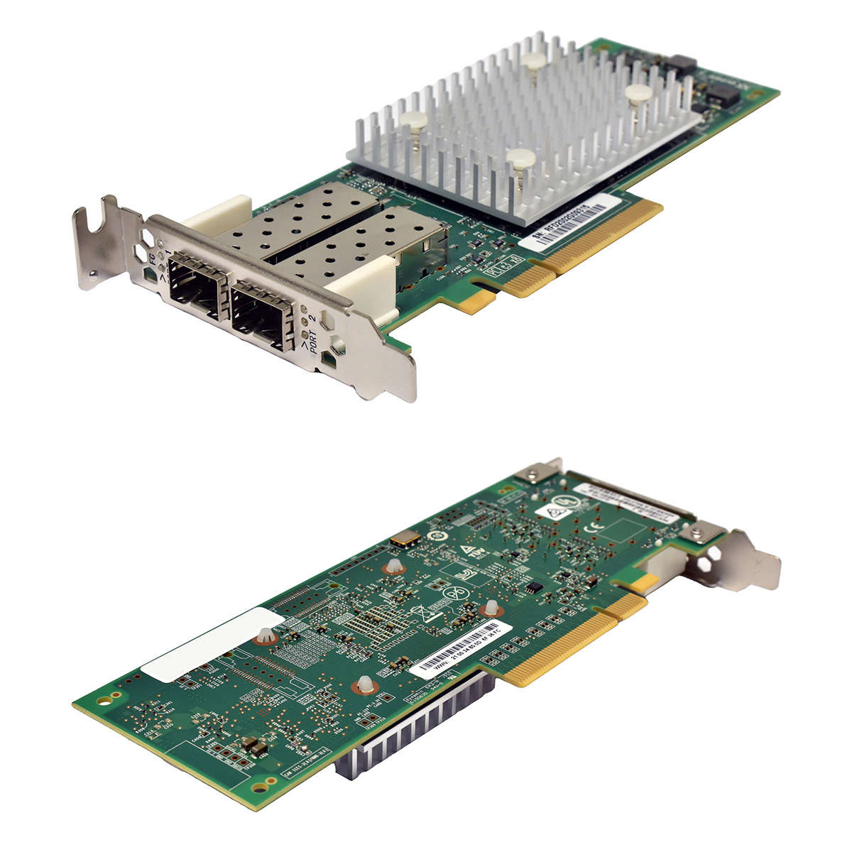 IBM-QLogic-00YK542-QLE2742L-DEL-Dual-Port-32G-SFP-005.jpg IBM QLogic 00YK542 QLE2742L-DEL Dual-Port 32G SFP+ PCIe 3.0 x8 FC HBA LP