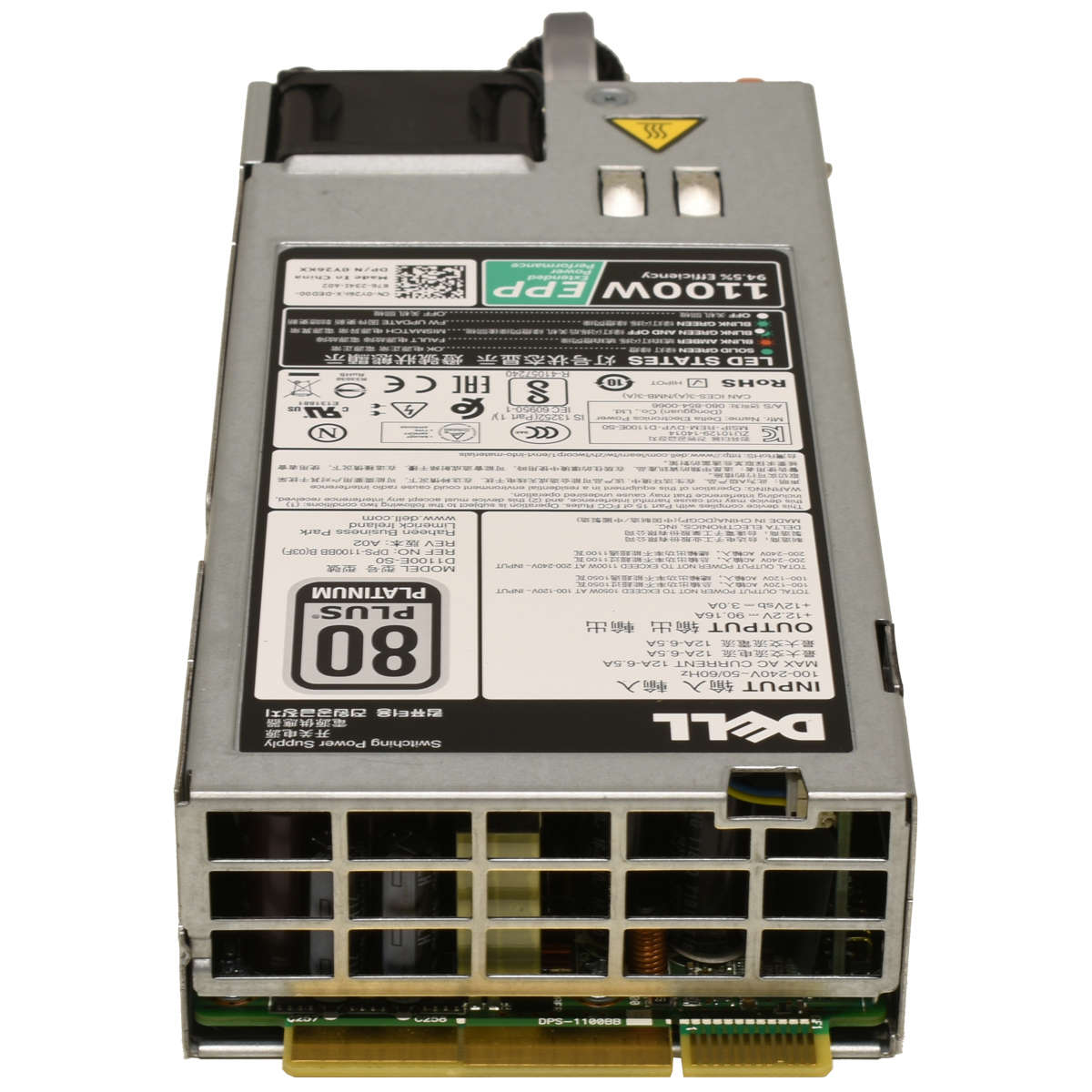 DELL-1100Watt-Power-Supply-Netzteil-0Y26KX-Y26KX-f-003.jpg DELL 1100Watt Power Supply/Netzteil 0Y26KX Y26KX für PowerEdge C4130 R630 R730 R730XD R830 R530