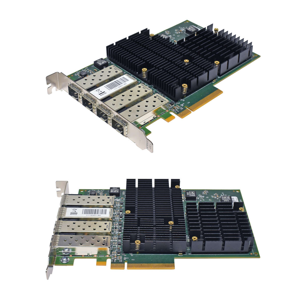 NetApp X1133A-R6 FC Quad-Port SFP+ 16 Gb/s PCIe x8 Server Adapter 111-02451+B0