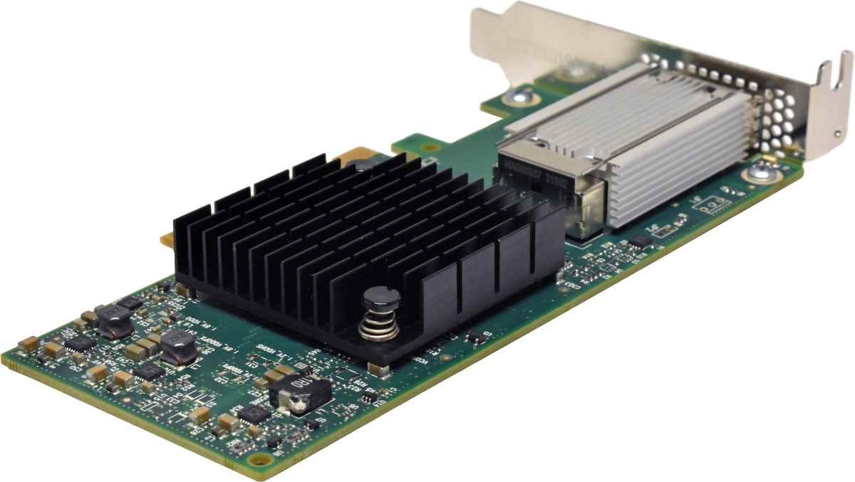 Mellanox Lenovo ConnectX CX4131A 1-Port NIC 50G QSFP28 PCIe 3.0 x16 00MM953 LP Mellanox Lenovo ConnectX CX4131A 1-Port NIC 50G QSFP28 PCIe 3.0 x16 00MM953 LP