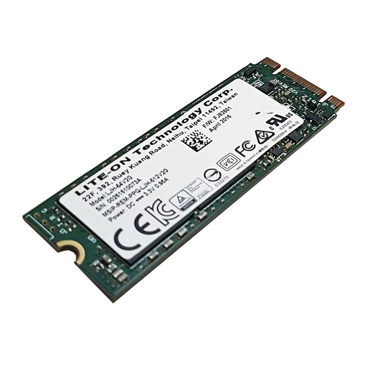 LITE-ON LJH-64V2G M.2 2260 SATA 64GB SSD Card for Laptops/Notebooks LITE-ON LJH-64V2G M.2 2260 SATA 64GB SSD Card for Laptops/Notebooks
