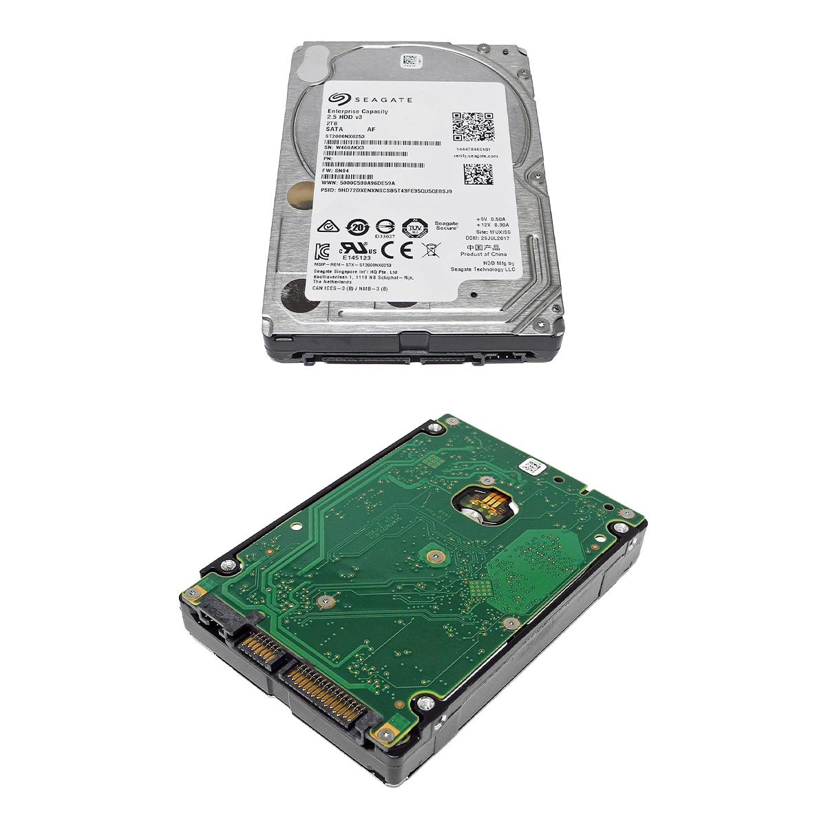 Seagate 2TB 2.5" 7.2K 6G SATA SED HDD ST2000NX0253