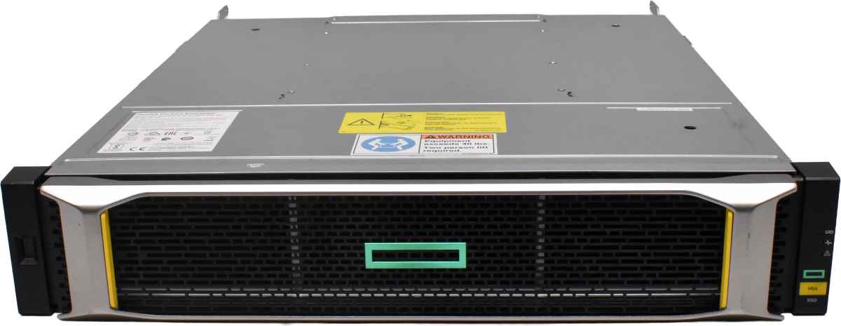 HP MSA 1050 SAN Storage Q2R21A 2x 12G Controller 880096-001 24x SFF 2.5 Rail Kit