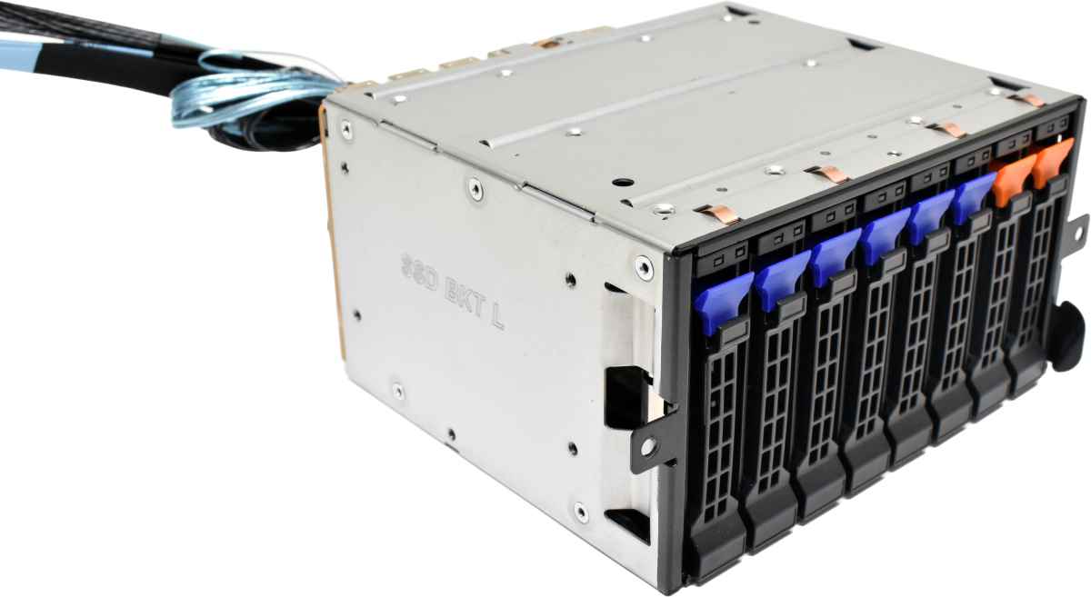 Gigabyte G292-Z20 8-Port SFF Backplane Board CBPG083 +Cage +Cable +Caddys