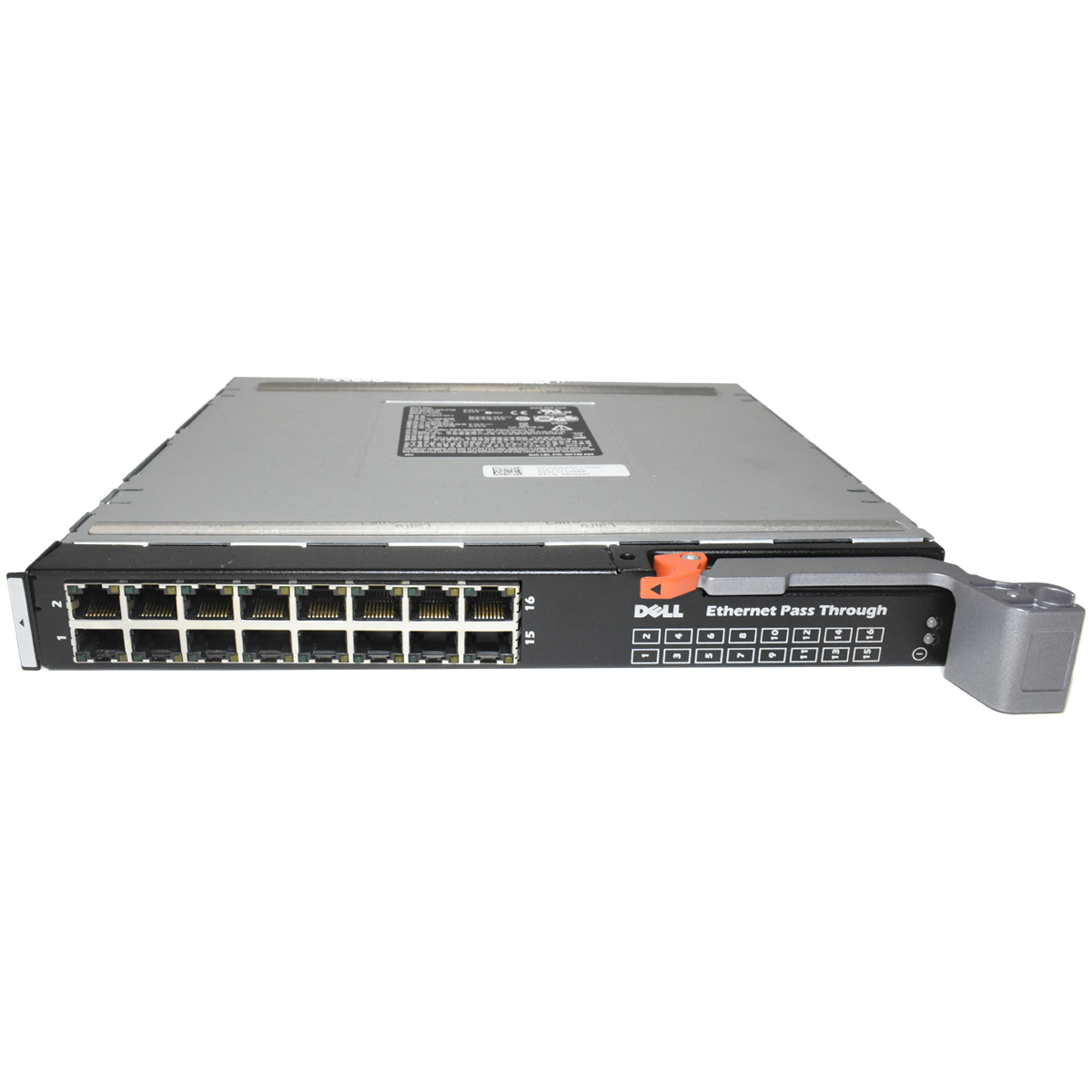 Dell 10G-PTM Pass Through Modul für PowerEdge M1000e DP/N 0WW060 16 x RJ45 Dell 10G-PTM Pass Through Modul für PowerEdge M1000e DP/N 0WW060 16 x RJ45