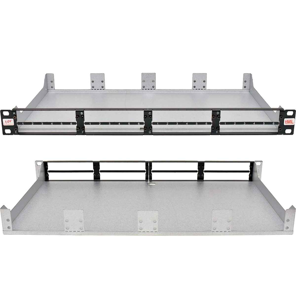 tde tML Modulträger 19"/1HE TML-19-1HE-8-M-SW NEW NEU