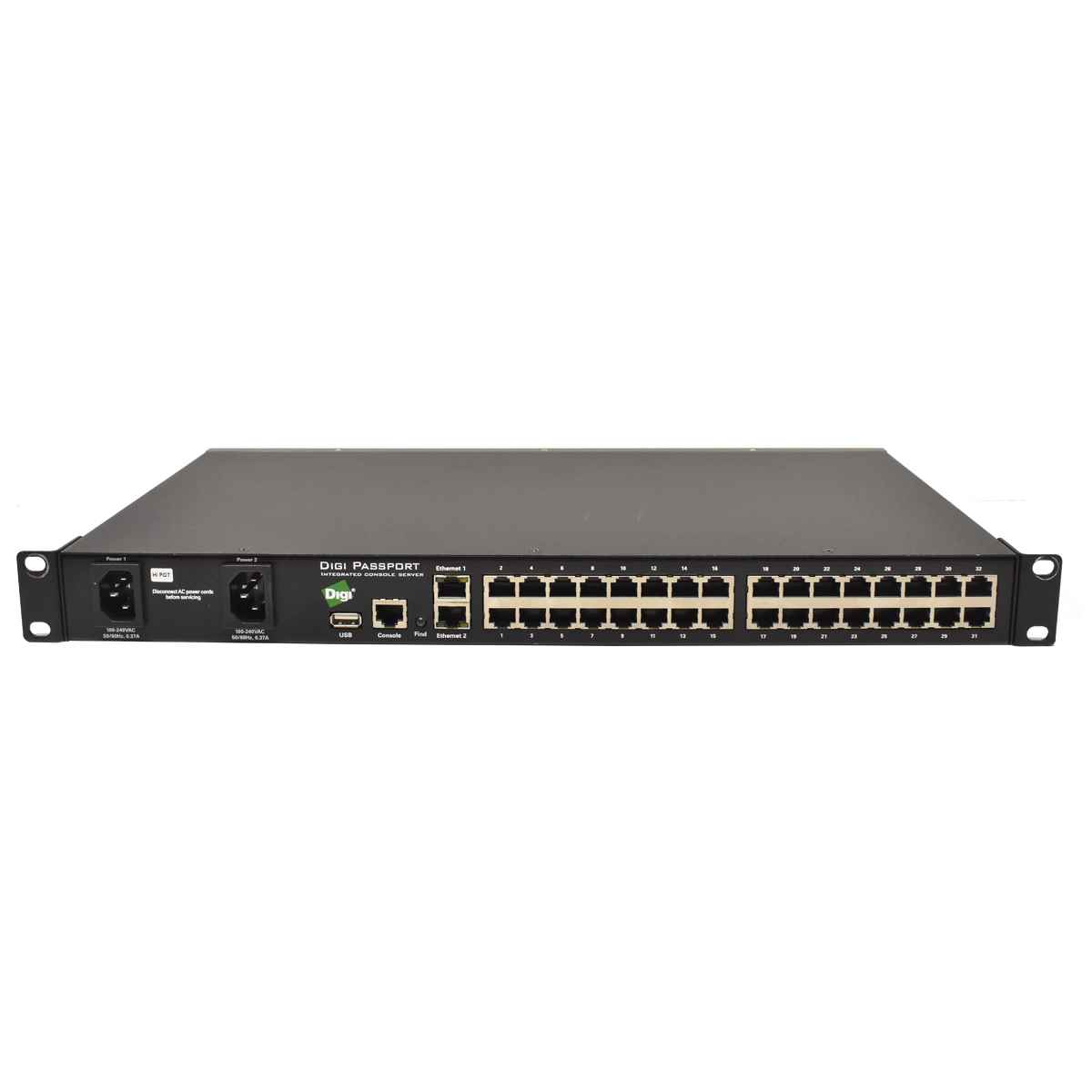 Digi Passport 32 Integrated Console Server 1P 50001351-03 Digi Passport 32 Integrated Console Server 1P 50001351-03