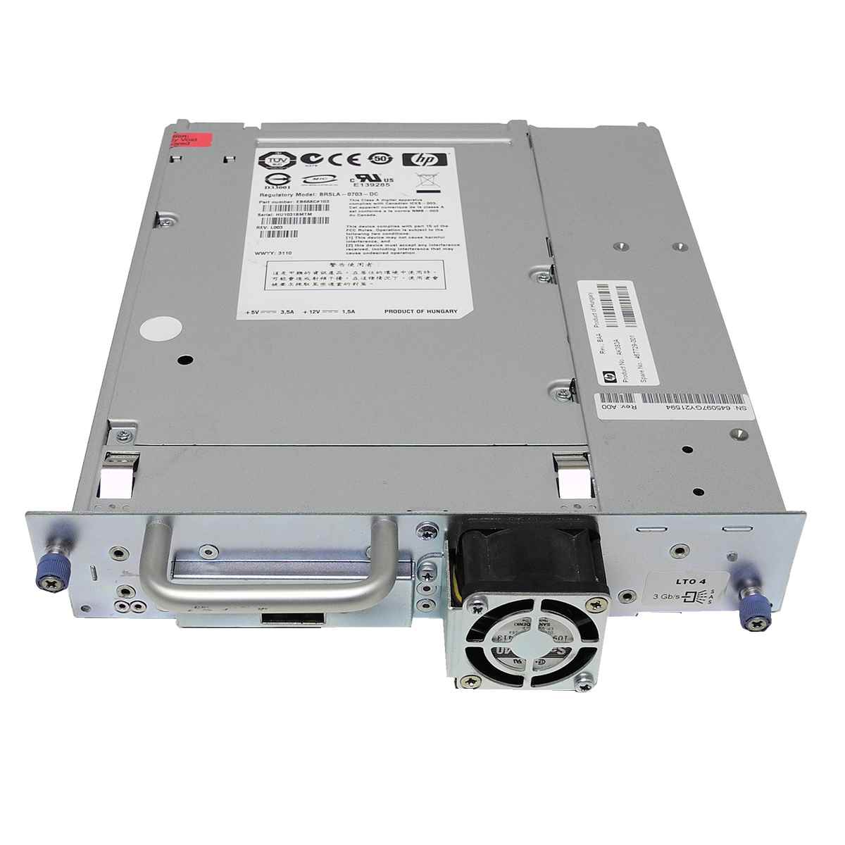 HP AK383A LTO-4 BRSLA-0703-DC Tape Drive / Bandlaufwerk EB668C#103 467729-001 HP AK383A LTO-4 BRSLA-0703-DC Tape Drive / Bandlaufwerk EB668C#103 467729-001