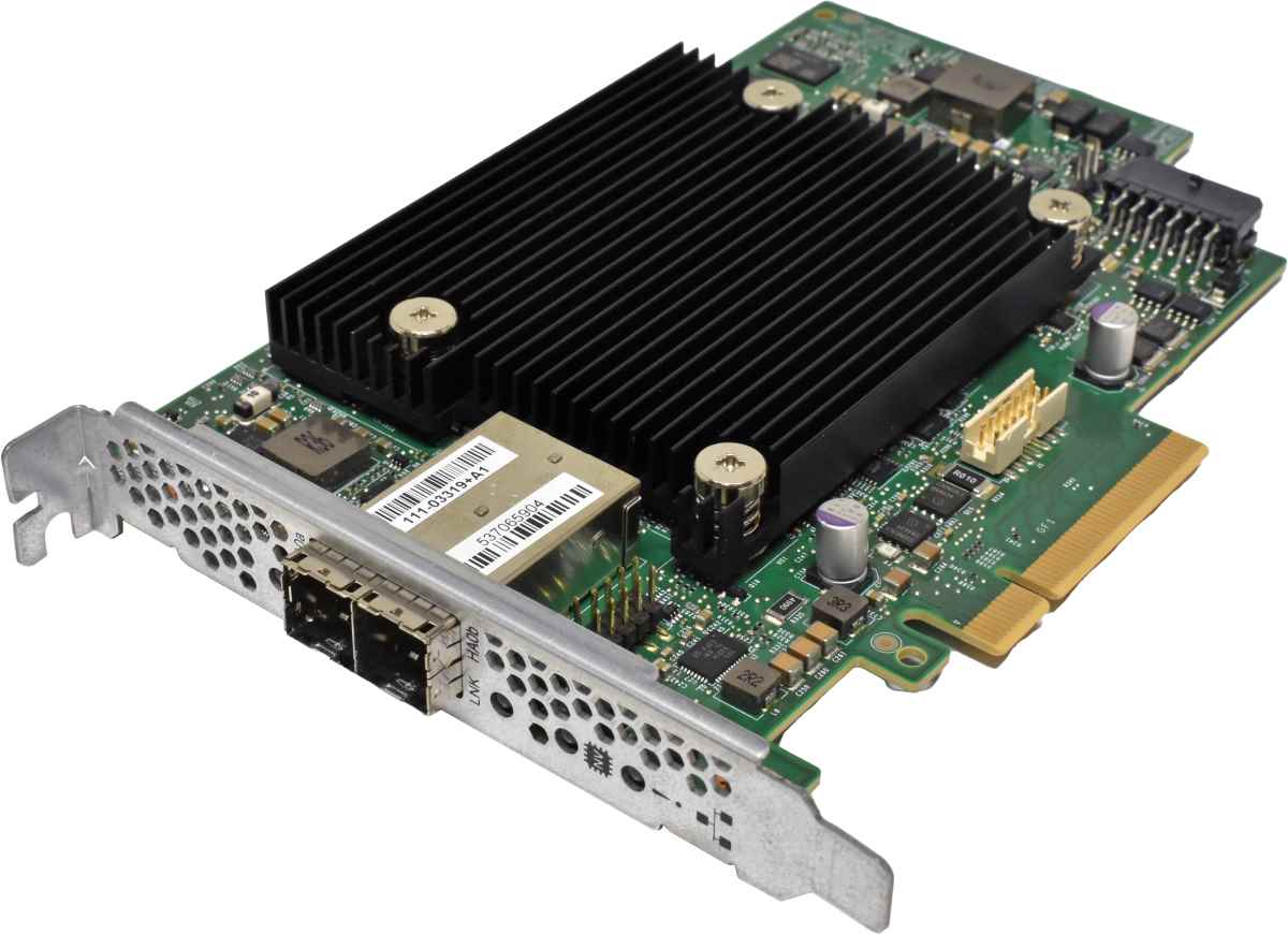 NetApp AFF-A700S Series X3154A 110-00621 111-03319 NVRAM-10P Dual-12G MiniSAS HD Adapter Card PCIe 3.0 x8 FP