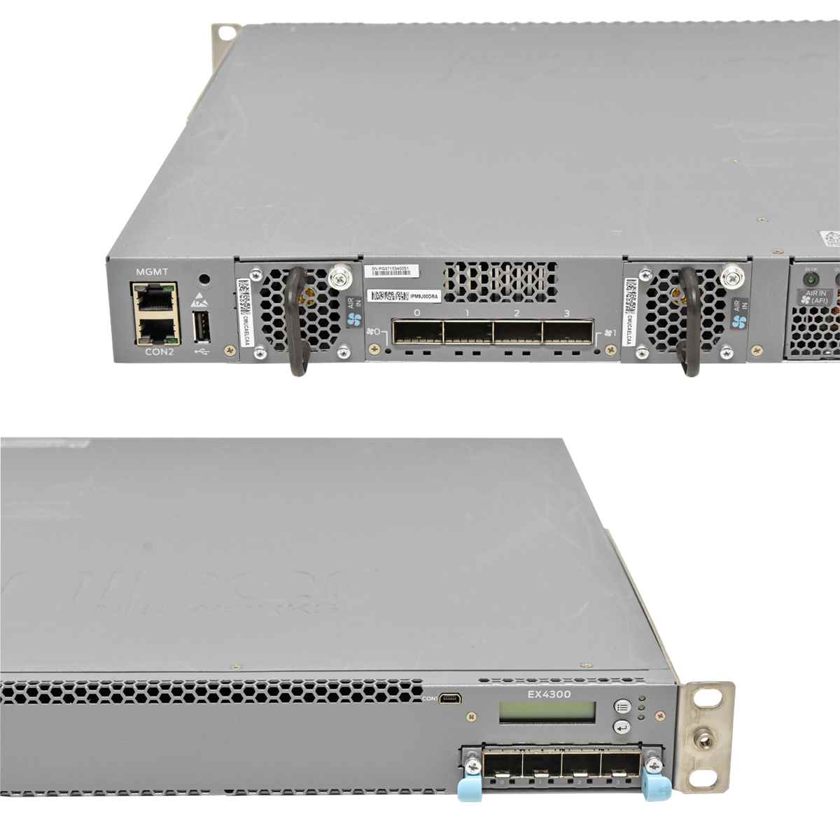 Juniper EX4300-24T 24-Port Stackable Gigabit Ethernet Switch 4xQSFP+ 10G Modul 611-044925 Juniper EX4300-24T 24-Port Stackable Gigabit Ethernet Switch 4xQSFP+ 10G Modul 611-044925