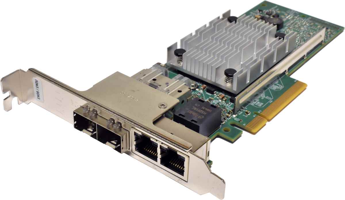 IBM Netzwerk Karte 10Gb SFP 1Gb Ethernet Adapter PCIe 4-Port 00E2719 FP