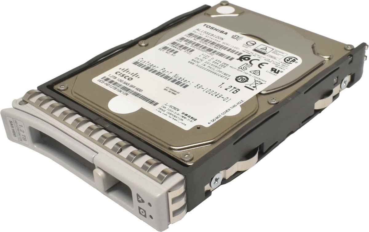 Cisco Toshiba 1.2TB 2.5" 10K 12G SAS SFF HDD Festplatte AL14SEB120N C240 M5 C220 M5