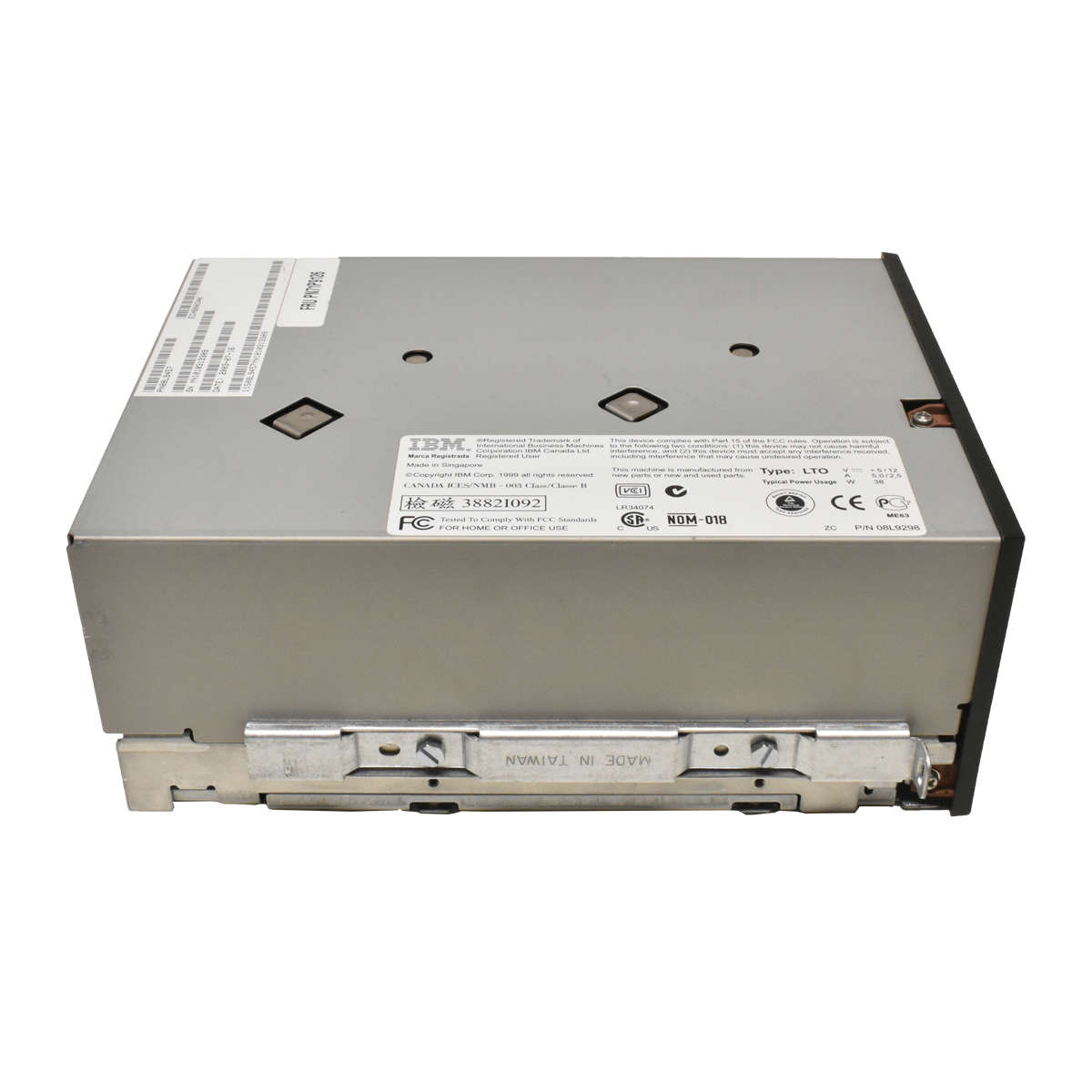 IBM-08L9457-LTO1-FH-Internal-SCSI-Tape-Drive-Laufw-004.jpg IBM 08L9457 LTO1 FH Internal SCSI Tape Drive / Laufwerk