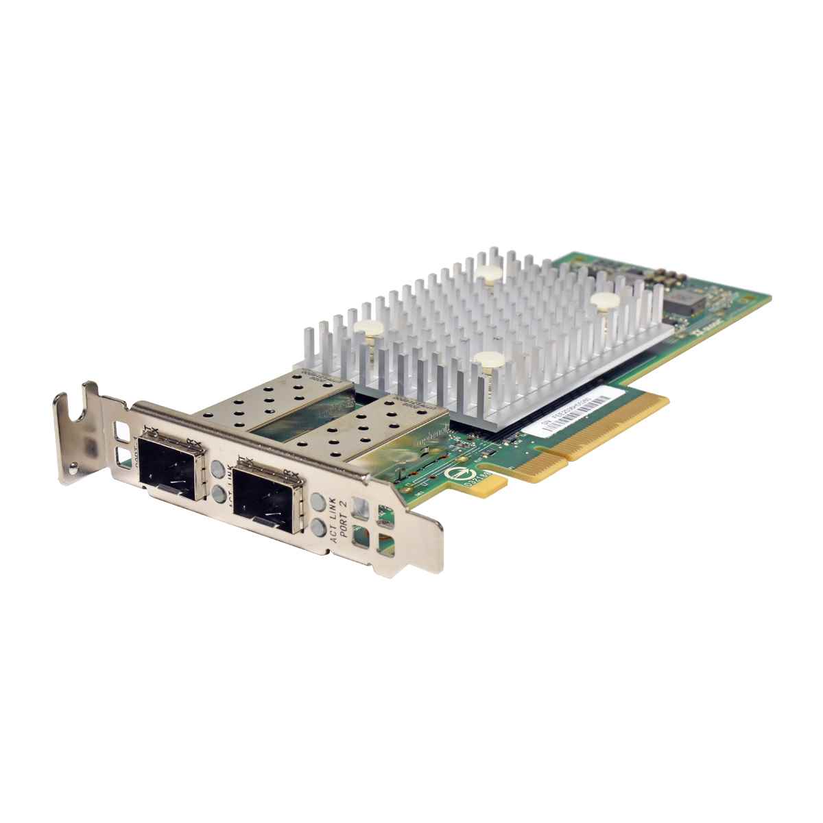 Dell 0807N9 QL41112 Dual-Port 10G SFP+ NIC PCIe x8 LP +2 Mini GBICs Dell 0807N9 QL41112 Dual-Port 10G SFP+ NIC PCIe x8 LP +2 Mini GBICs
