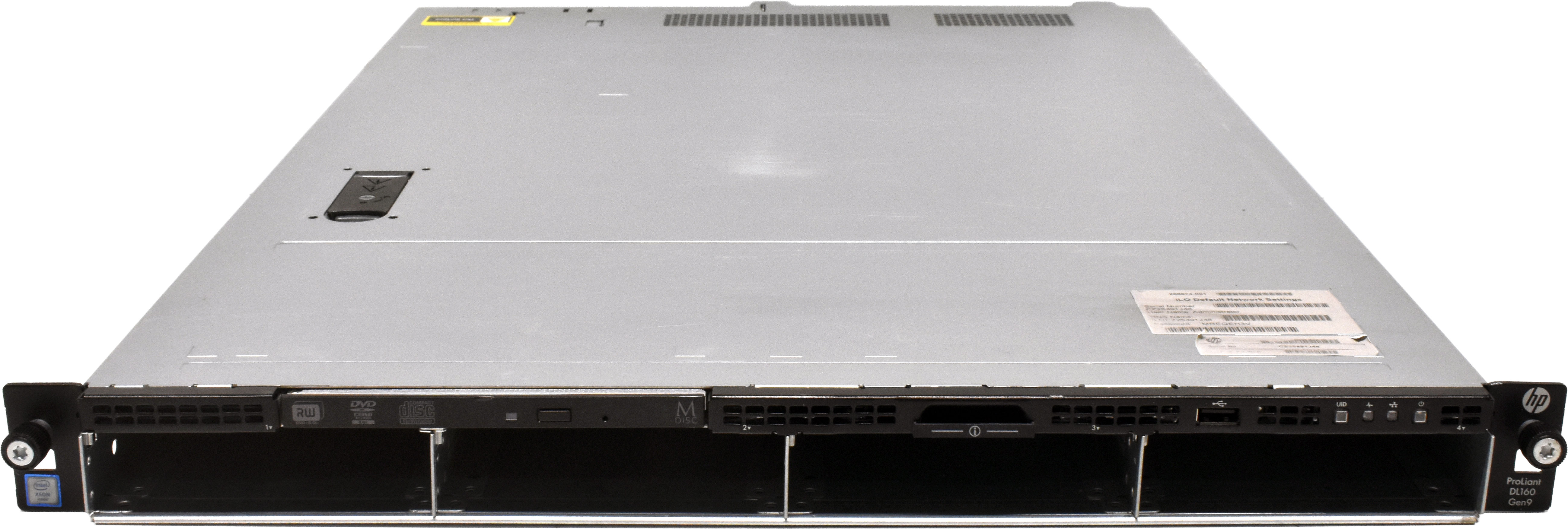 HP ProLiant DL160 G9 Server ohne CPU 0GB RAM 1x HS 4x LFF 3,5 1xPSU 1HE B140i