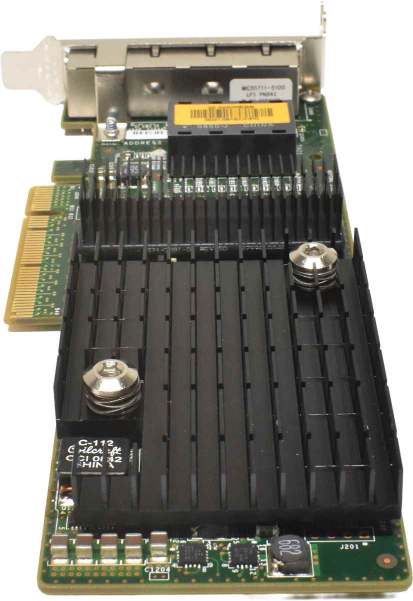 Sun ATLS1QGE Quad-Port Gb PCIe x8 Netzwerkkarte PN 501-7606-06, 511-1422-01 LP