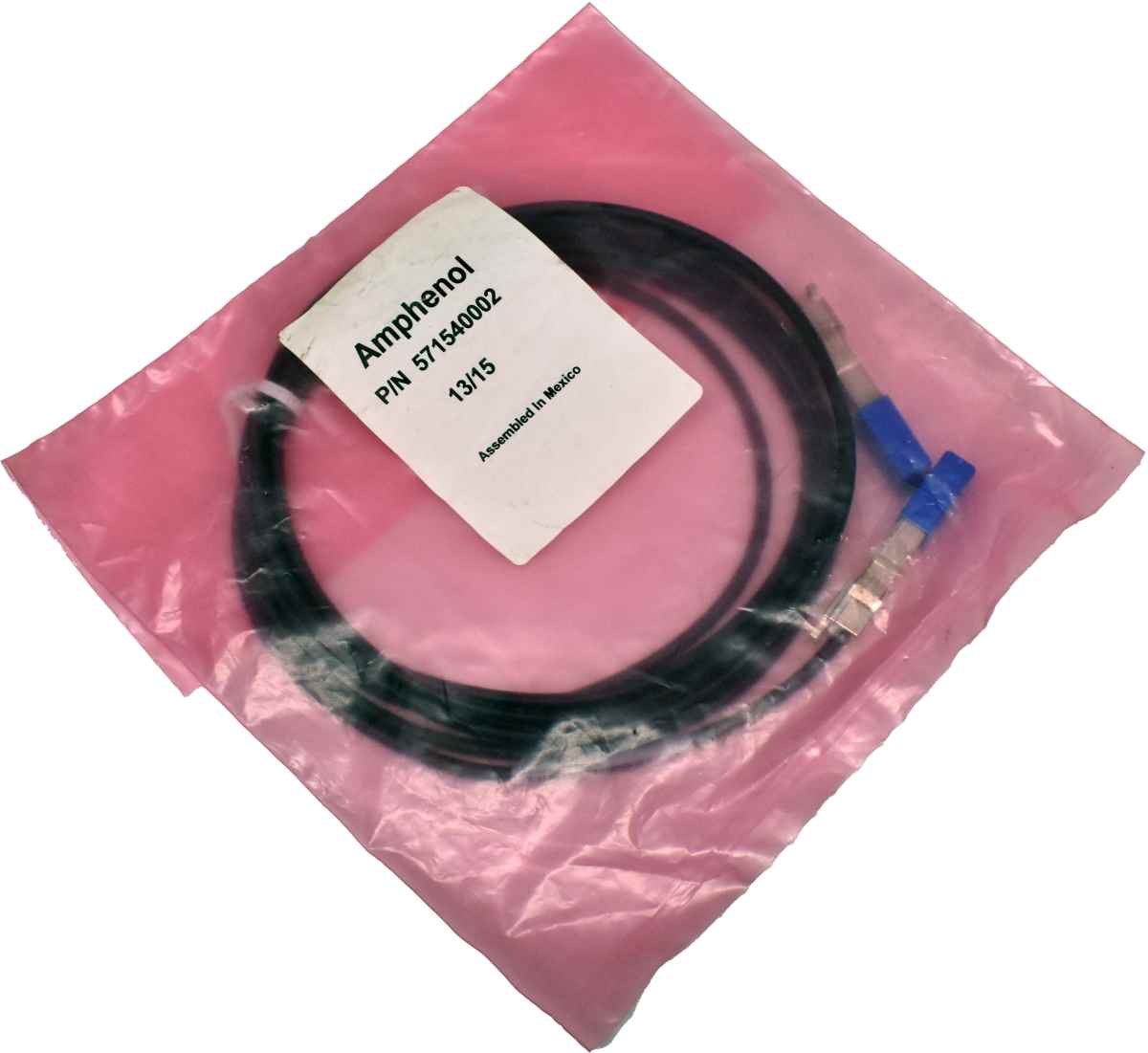 Amphenol 3m Data Cable 571540002 10G SFP+ - SFP+ NEW NEU Amphenol 3m Data Cable 571540002 10G SFP+ - SFP+ NEW NEU