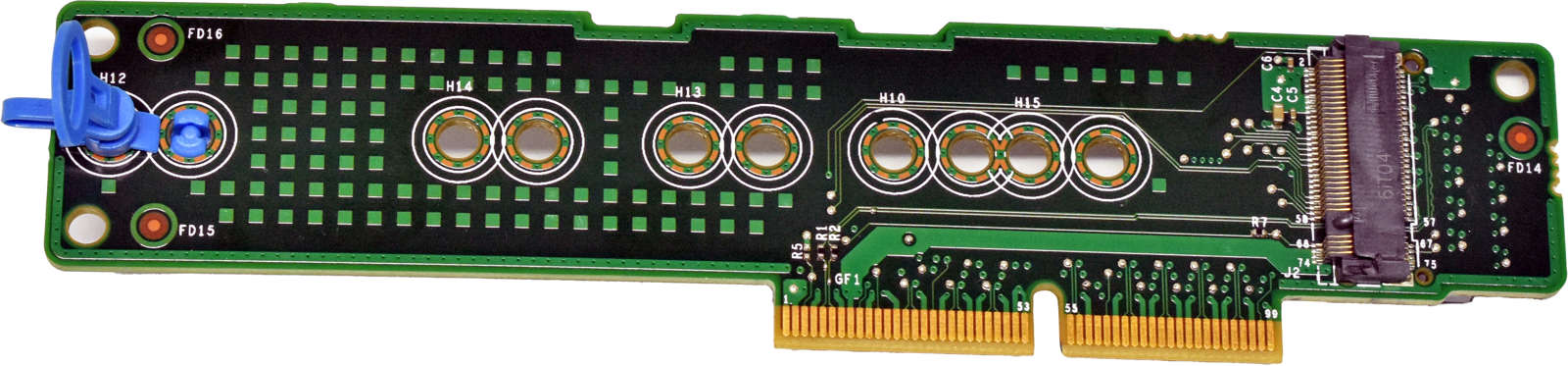Dell 0YMHK4 PWA RSR M.2 Riser Card