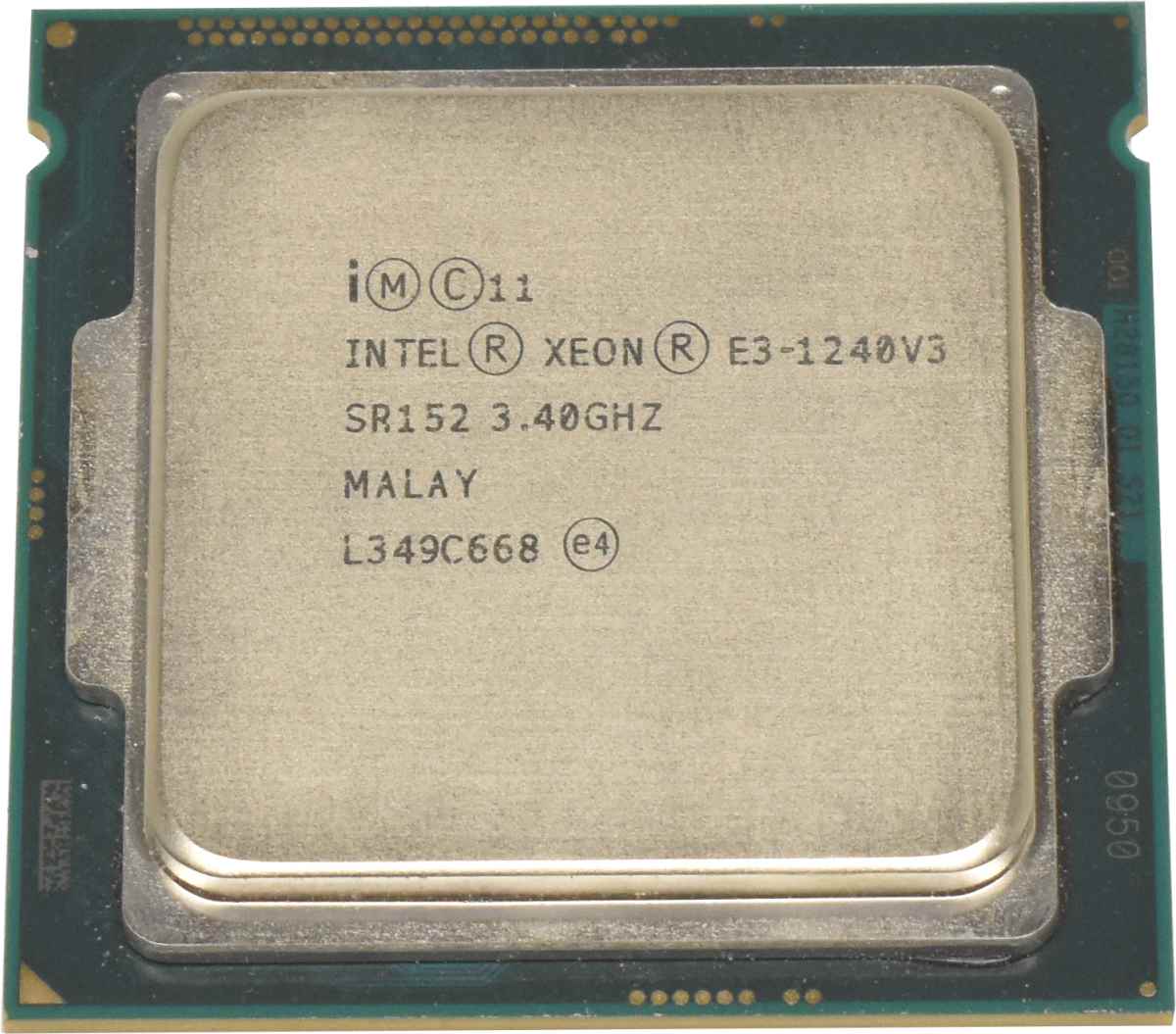 Intel Xeon Processor E3-1240 V3 Quad Core 3.40GHz 8MB Cache LGA1150 SR152
