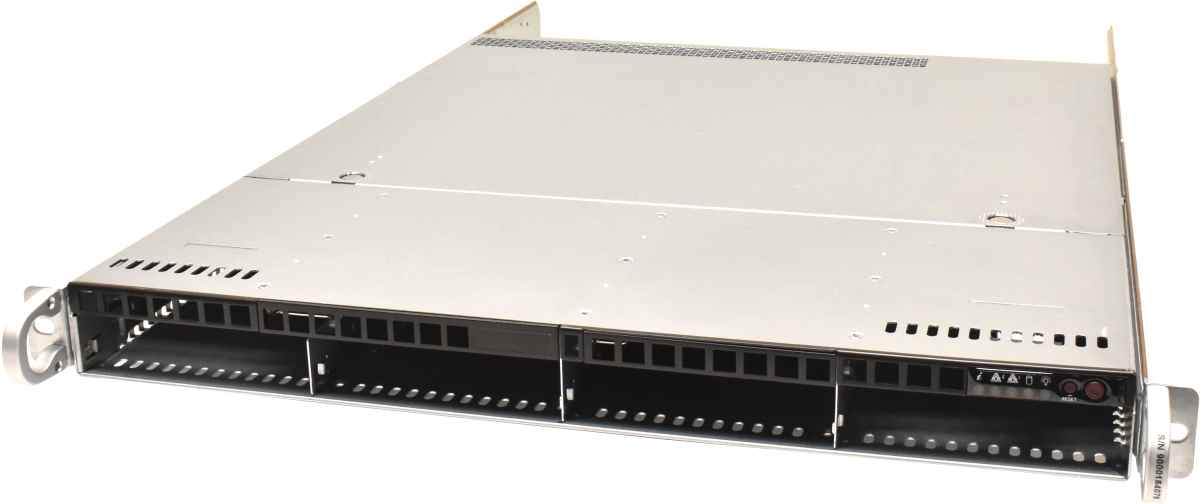 Supermicro CSE-813M 1U Server X11SSH-F Intel E3-1230 V6 3,5GHz 32GB RAM PC4 4x LFF 3,5